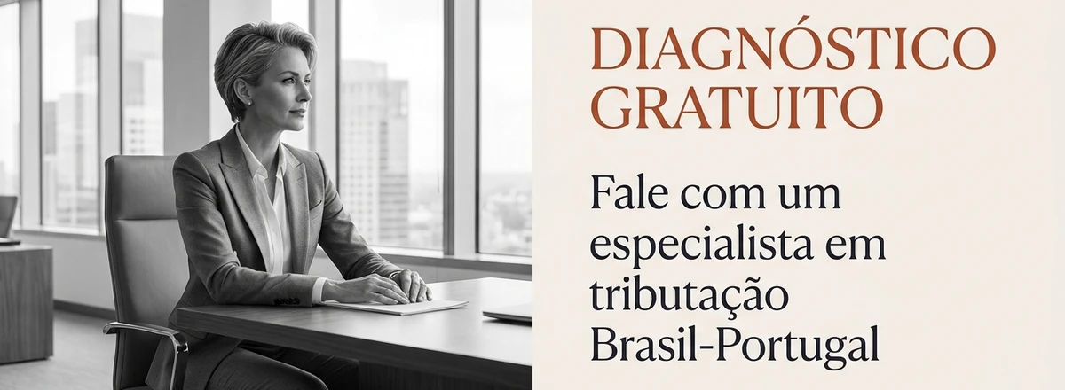 Diagnóstico gratuito · Descubra se você está cometendo erros fiscais em Portugal · Finanz Contábil