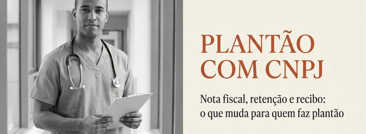 Entenda as retenções na nota fiscal do médico plantonista PJ, com a Finanz Contábil