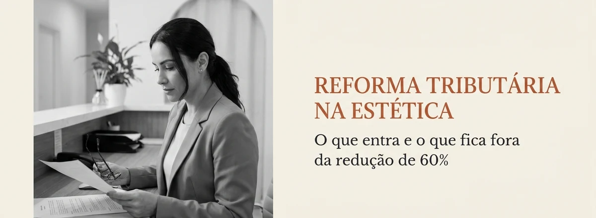 Impacto da Reforma Tributária em clínicas de estética, com a Finanz Contábil