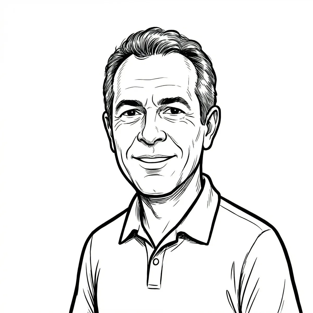 Caricatura de Eduardo Menezes — Sócio-Fundador & Backoffice
